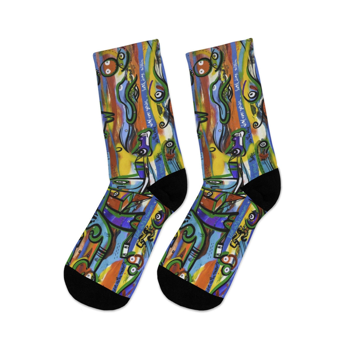 Time is a Circle – Lebo Tribe Socks